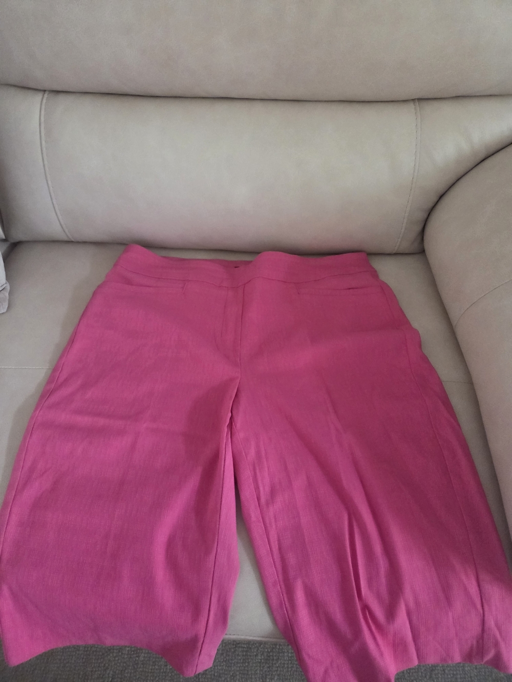 Jessica Wide-Leg Pants in Bright Fuchsia